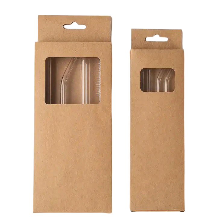 Glass drinking straws