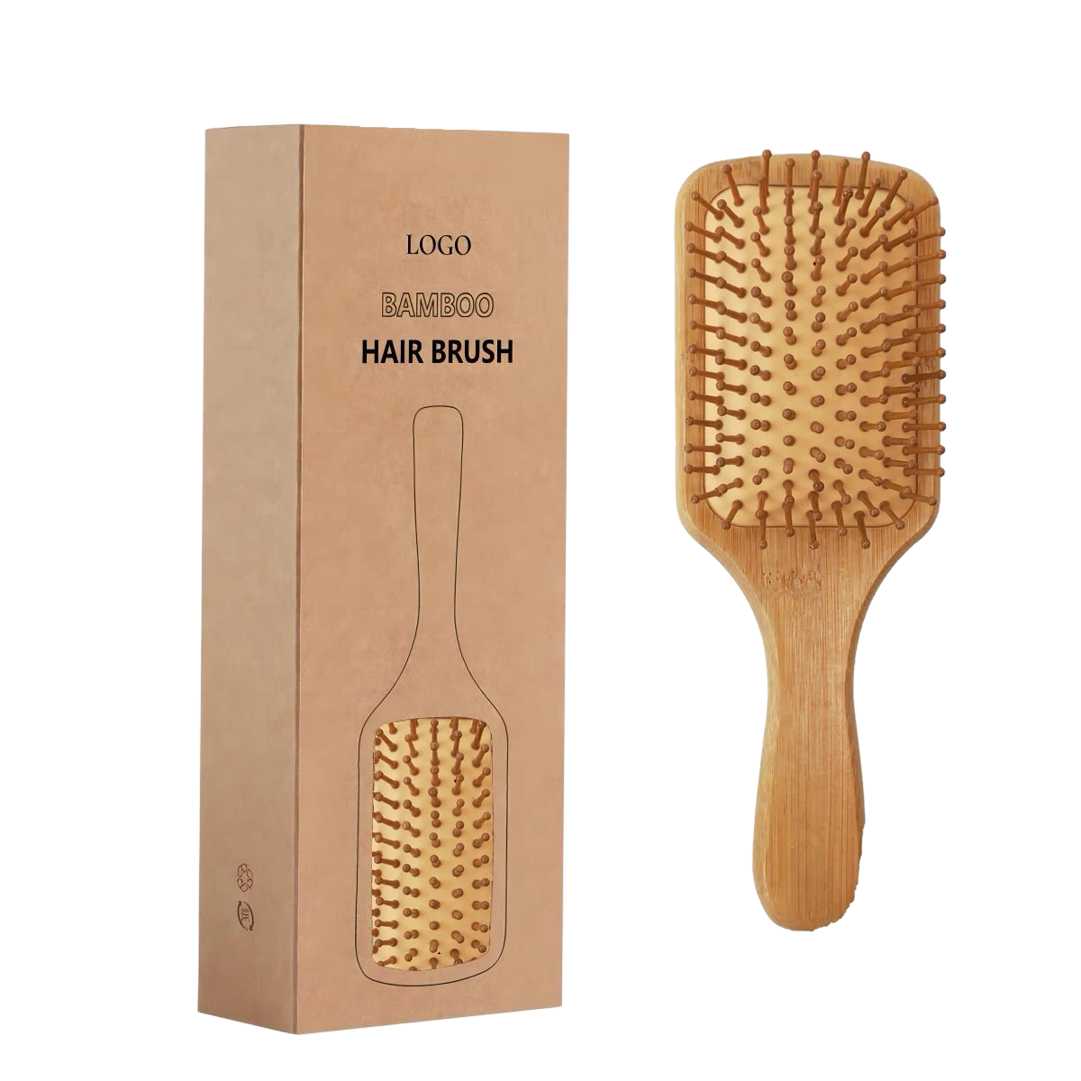 Eco hair brush